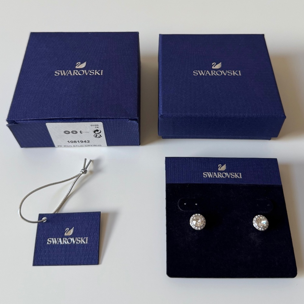 Swarovski Una Angelic Stud Earrings